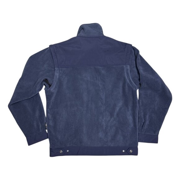 HELLY HANSEN Convertible Zip Off Sleeves FLEECE Winter Jacket Mens Small - Picture 4 of 9